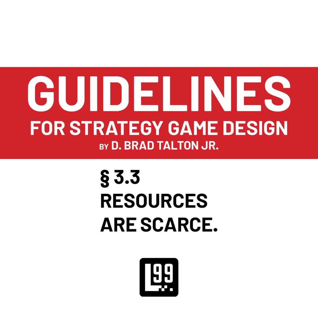 § 3.3 - Resources are scarce.