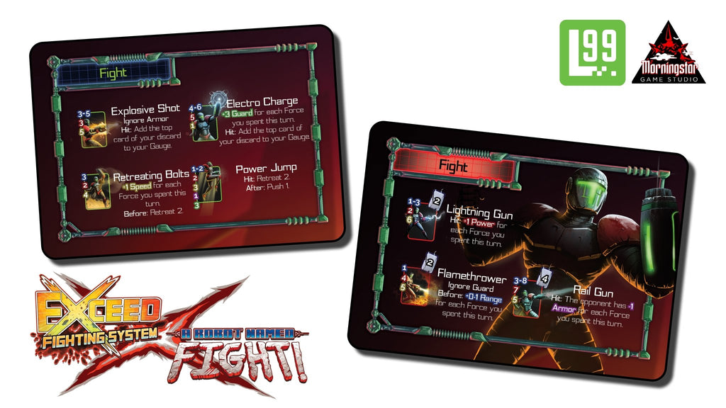 Exceed: A Robot Named Fight! Solo Fighter - Level 99 Store - Level 99 Games